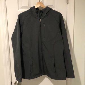 Charcoal Gray Hoodie Jacket